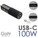 TRX USB nabíječka do auta AK-CH-26 USB-A + USB-C PD 5-20V / max. 5A 100W Quick Charge 3.0 GaN TRX-AK-CH-26