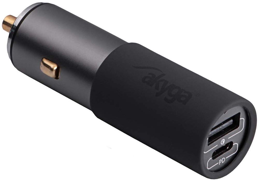 TRX USB nabíječka do auta AK-CH-26 USB-A + USB-C PD 5-20V / max. 5A 100W Quick Charge 3.0 GaN TRX-AK-CH-26