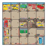 TT - Bee-Bot Podložka Staveniště TT-BEE-CONSTRUCTION