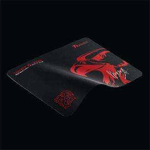 Tt eSPORTS Mouse Pad White Ra Black (360*300*3, Speed, M, Soft) EMP0008SMS