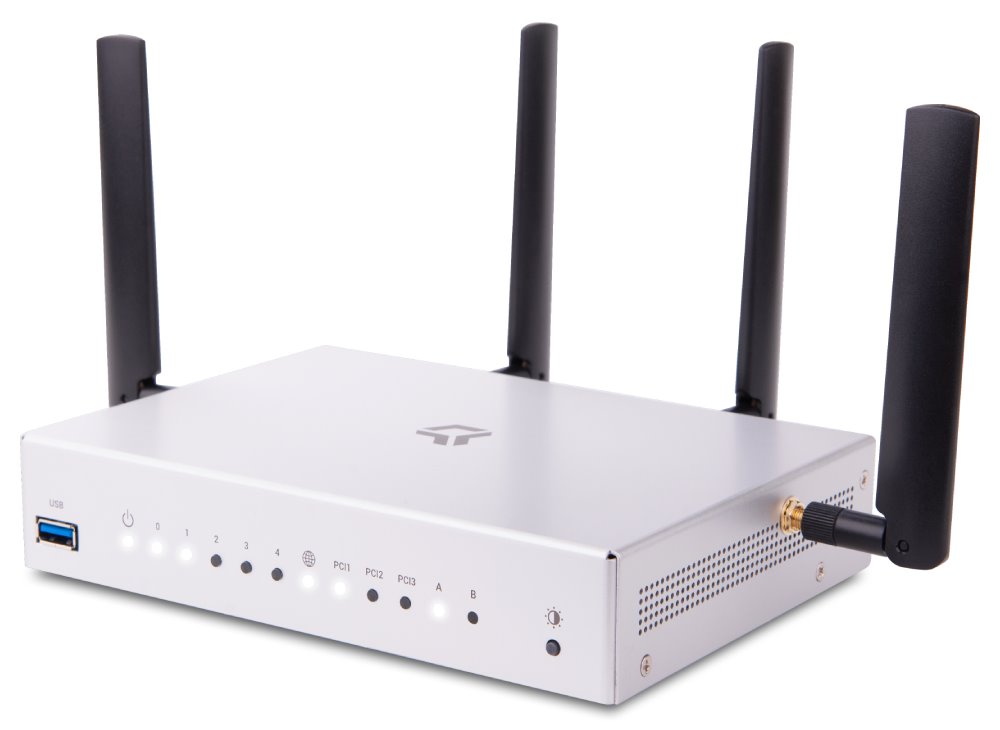 Turris Omnia Router Wi-Fi 6, 5x Gbit LAN, 1x WAN LAN/SFP, 2x USB 3.0, 3x miniPCI-e, 2.4GHz, 5GHz 802.11b/g/n RTROM02-FCC