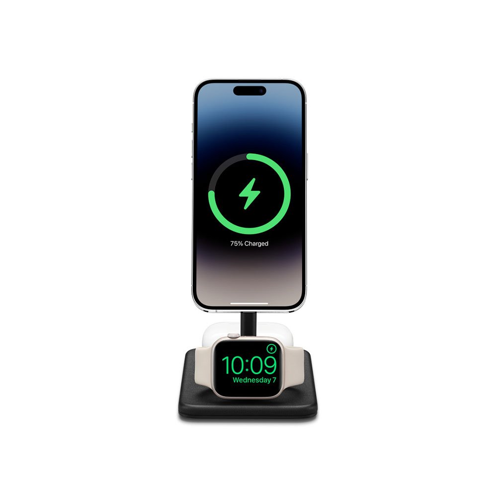 TwelveSouth HiRise 3 Deluxe 3-in-1 Magsafe Charging Stand - Black TS-2303