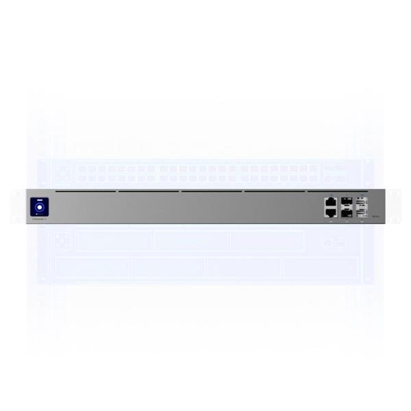 Ubiquiti 25G Cloud Gateway with 500+ UniFi device / 5,000+ client support, 12.5 Gbps IPS routing, and complete high EFG