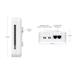 Ubiquiti DC-powered hub that supports Wiegand and OSDP readers and provides entry and exit control for UA-Retrofit-Hub-2