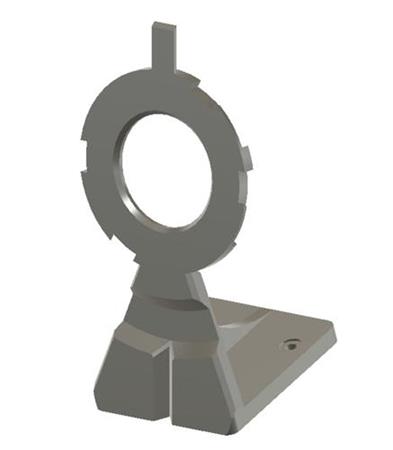 UBIQUITI držák na zeď pro U6-Lite, UAP-nanoHD a UAP-AC-Lite bílý D-U6-L