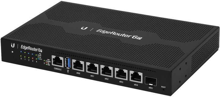 Ubiquiti ER-6P 6-Port Gigabit Router with 1 SFP Port