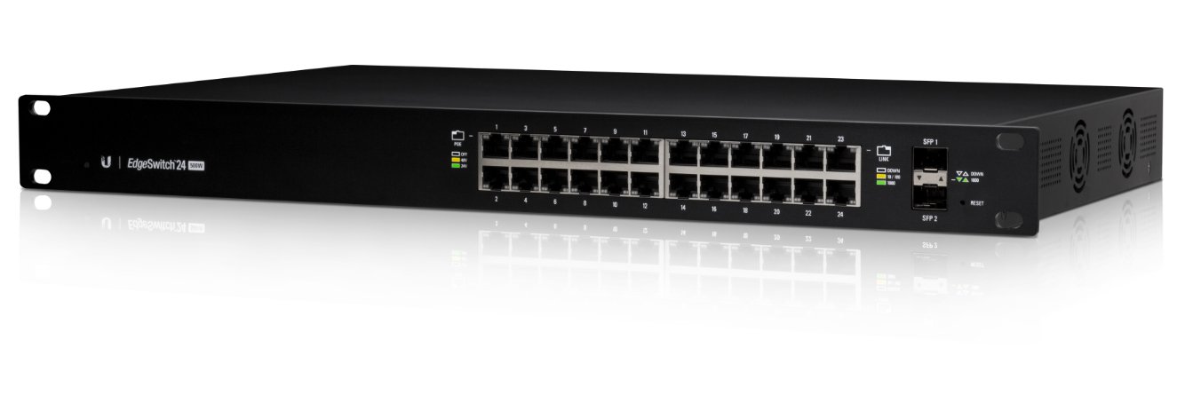 Ubiquiti ES24-500W 24x1000Mbps + 2xSFP PoE/PoE+/PoE24V ES-24-500W