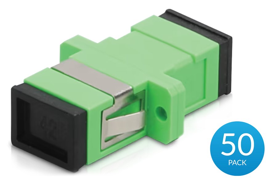 Ubiquiti Fiber APC Adapter - Optický adaptér, SC/APC konektory, singlemode, 50 kusů UACC-OADP-SC-APC-50