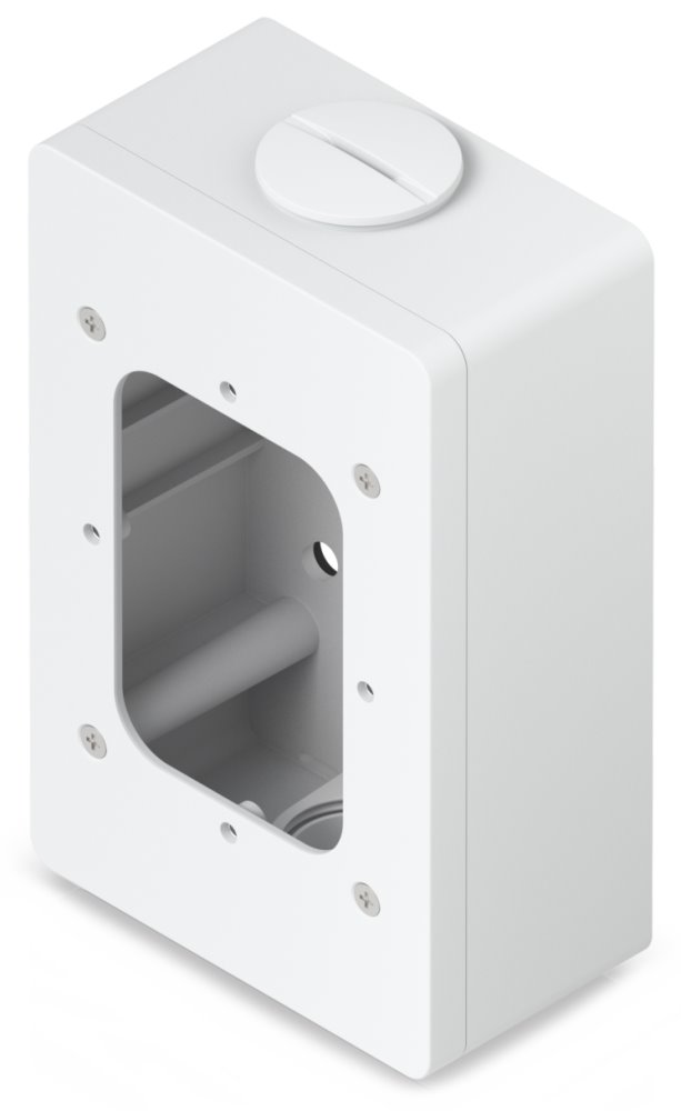 Ubiquiti Junction box for UniFi Access Readers and Intercom Viewers that support flat surface mounting UACC-Reader-JB-W