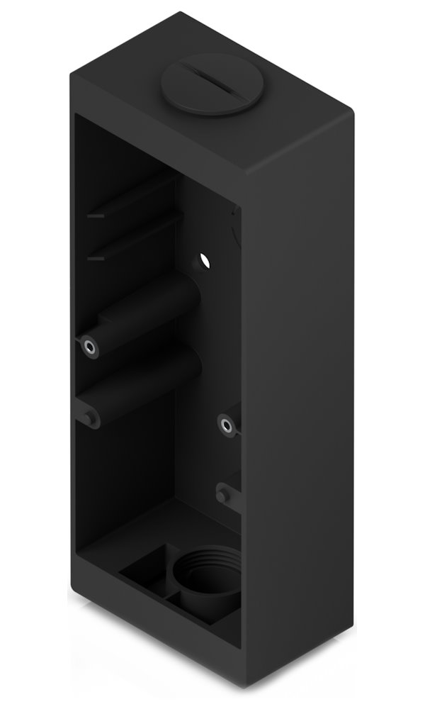 Ubiquiti Junction box for UniFi Professional Access Readers and Doorbells that supports flat surfac UACC-Reader-Pro-JB-B