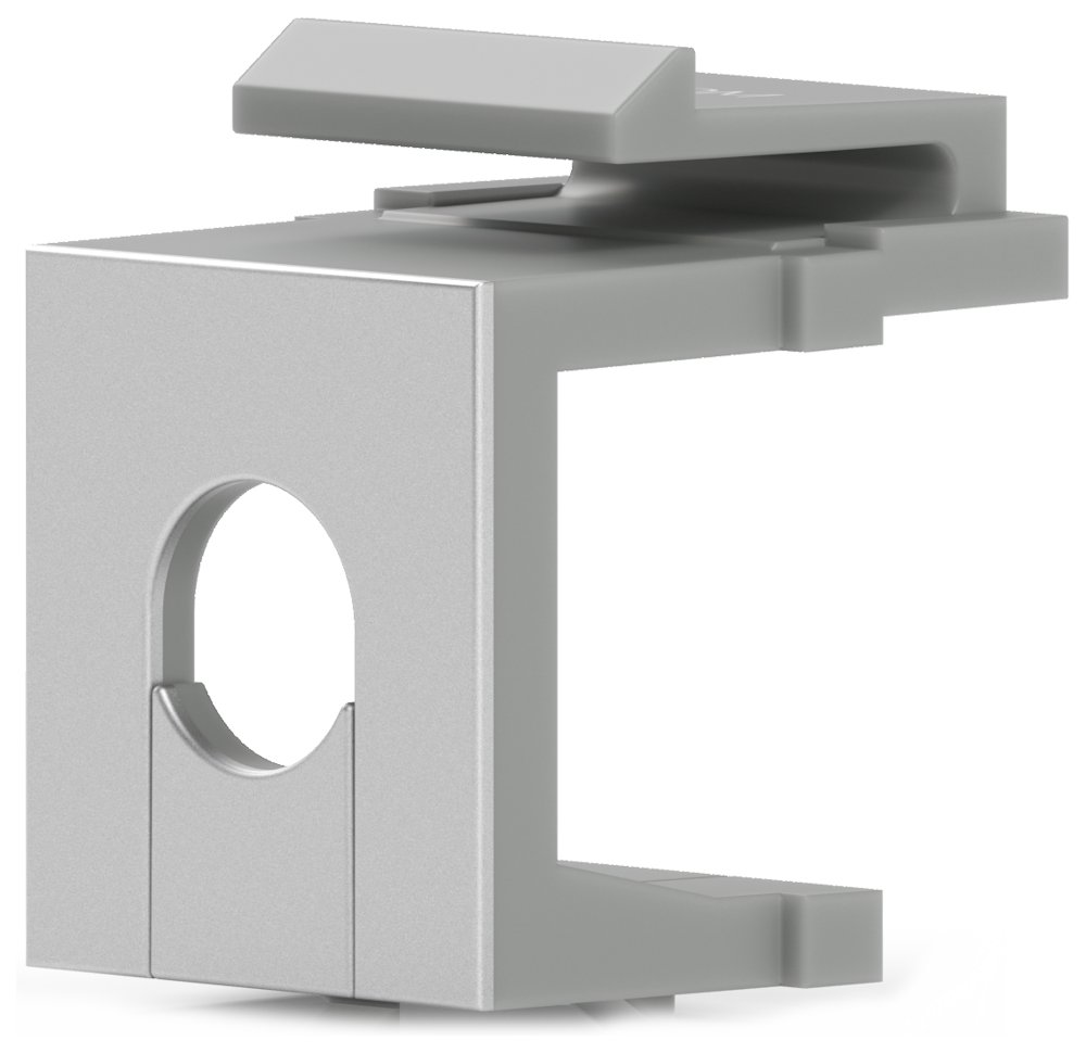 Ubiquiti Keystone Blank Insert Pass-Through, 12-Pack UACC-Keystone-Blank-Insert-TH