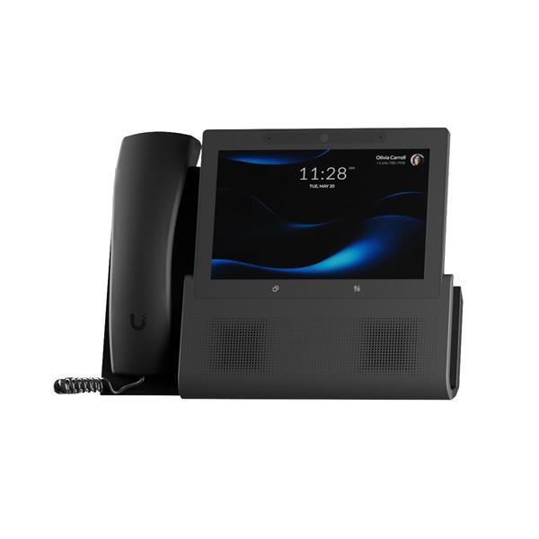 Ubiquiti Next-generation wall-mountable smartphone for UniFi Talk, featuring a 7" touch display and seamless UTP-G3-Wall