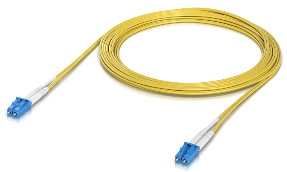 Ubiquiti OS2 Duplex LC UPC Fiber Patch Cable 5m - Single-mode patch kabel, duplex LC, délka 5m UACC-OFC-S2-LULU-5M