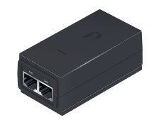 Ubiquiti POE-24-12W PoE injektor 24V/0,5A (12W) čierny - 5PACK POE-24-12W-5P