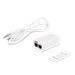 Ubiquiti POE-24-7W Gigabit PoE injektor 24V/0,3A (7W) biely POE-24-7W-G-WH