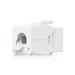 Ubiquiti Toolless keystone for terminating a Cat6 Ethernet jack without the use of a punch-down or UACC-Keystone-Jack-C6