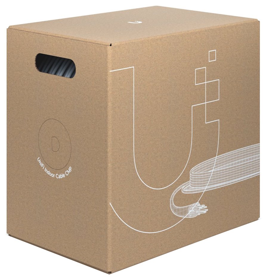 Ubiquiti U-Cable-C6-CMP - UniFi Cable, CAT6, CMP, 23 AWG, 305m