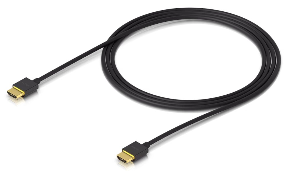 Ubiquiti Ultra-Thin HDMI Cable 2m - Ultratenký High-Speed HDMI kabel, HDMI 2.1b, délka 2m UACC-Cable-UHS-2M
