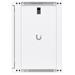 Ubiquiti UniFi 12U Rack Cabinet Wall 450 Perforated UACC-Rack-12U-Wall-450-P