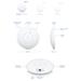Ubiquiti UniFi 6 Enterprise - Wi-Fi 6E AP, 2.4/5/6GHz, až 10.2 Gbps, 1x 2.5GbE, PoE+ (bez PoE injektoru U6-Enterprise