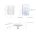 Ubiquiti UniFi 6 Extender - Wi-Fi 6 opakovač 2,4/5GHz pro UniFi řadu U6-EXTENDER