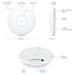 Ubiquiti UniFi 7 PRO, Access Point with 6 GHz support, 2.5 GbE uplink, and 9.3 Gbps over-the-air speed. - 5 pac U7-Pro-5