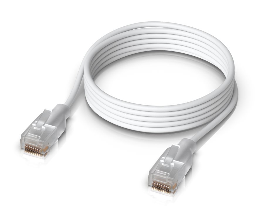 Ubiquiti UniFi Etherlighting Patch Cable 0.3m - Patch kabel, Cat6, Etherlighting, délka 0,3m UACC-Cable-Patch-EL-0.3M-W
