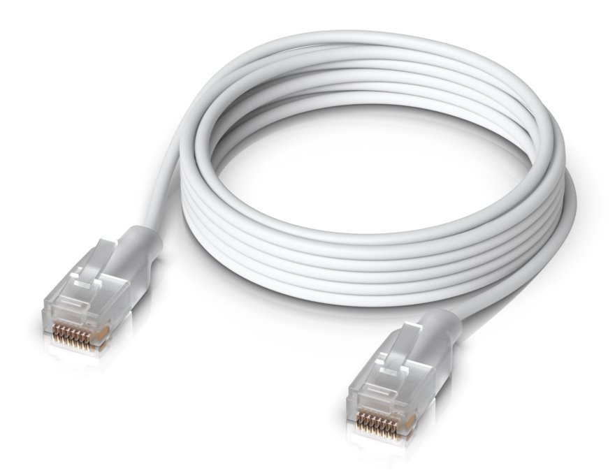 Ubiquiti UniFi Etherlighting Patch Cable 1m - Patch kabel, Cat6, Etherlighting, délka 1m UACC-Cable-Patch-EL-1M-W