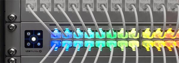 Ubiquiti - UniFi Etherlighting Patch Cable UACC-Cable-Patch-EL-0.15M-W-2