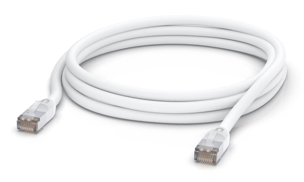 Ubiquiti UniFi patch cable outdoor - venkovní STP, Cat5e, bílý, délka 3m UACC-Cable-Patch-Outdoor-3M-W