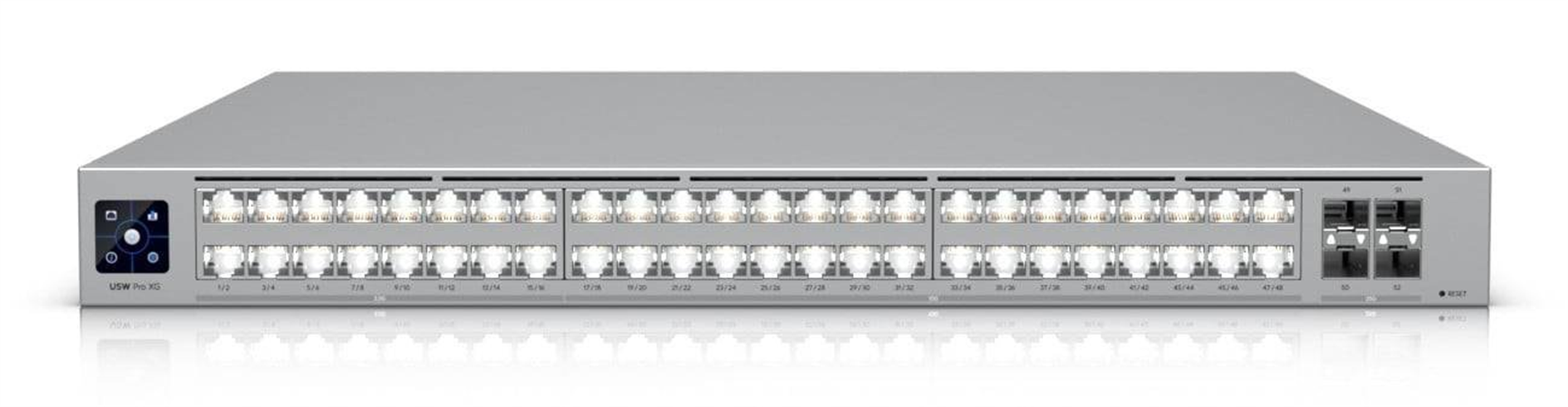 Ubiquiti UniFi Switch Pro XG 48 - 32x 10GbE, 16x 2.5GbE, 4x SFP28, Etherlighting UniFi Pro XG 48 USW-Pro-XG-48