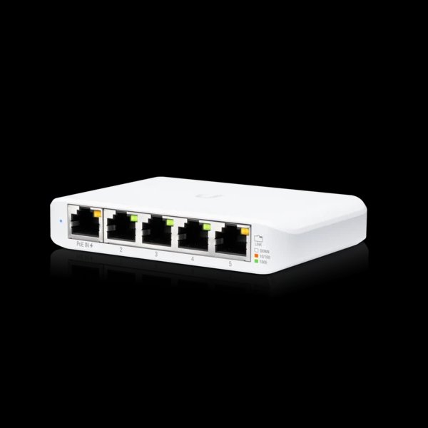 Ubiquiti UniFi switch USW-Flex-mini 5x1000Mbps power over PoE indoor/outdoor