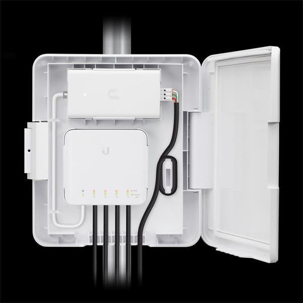 Ubiquiti UniFi switch USW-Flex-Utility outdoor montážny box pre switch USW-Flex USW-FLEX