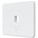Ubiquiti Universal Paintable 1-Port Keystone Wall Plate Horizontal UACC-WP-Keystone-H-1P
