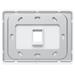 Ubiquiti Universal Paintable 1-Port Keystone Wall Plate Horizontal UACC-WP-Keystone-H-1P