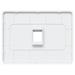 Ubiquiti Universal Paintable 1-Port Keystone Wall Plate Horizontal UACC-WP-Keystone-H-1P