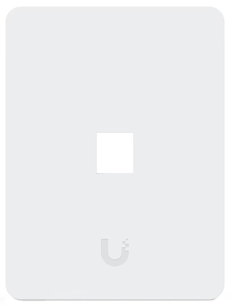 Ubiquiti Universal Paintable 1-Port Keystone Wall Plate Vertical UACC-WP-Keystone-V-1P