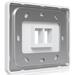 Ubiquiti Universal Paintable 2-Port Keystone Wall Plate Horizontal UACC-WP-Keystone-H-2P