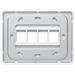 Ubiquiti Universal Paintable 4-Port Keystone Wall Plate Horizontal UACC-WP-Keystone-H-4P