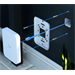 Ubiquiti Wall-mounted WiFi 7 AP with 4 spatial streams and an integrated 2.5 GbE PoE switch designed for hospitali U7-IW