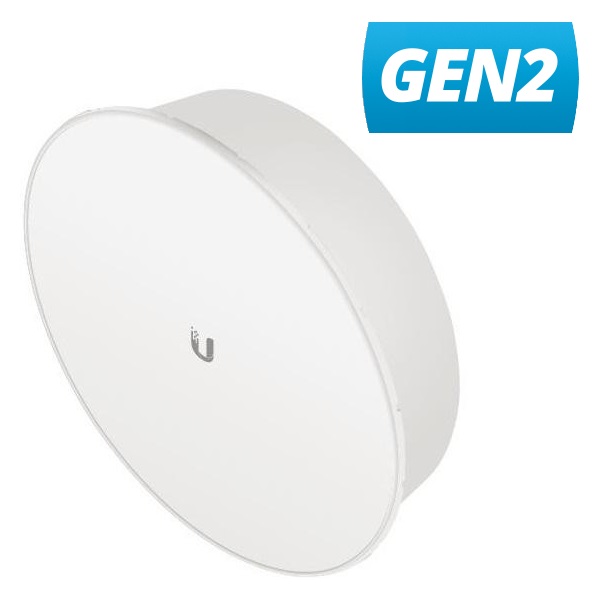 UBNT PowerBeam 5AC-ISO Gen2, venkovní, 5GHz AC, 2x 25dBi, Gigabit LAN, AirMAX AC PBE-5AC-ISO-Gen2