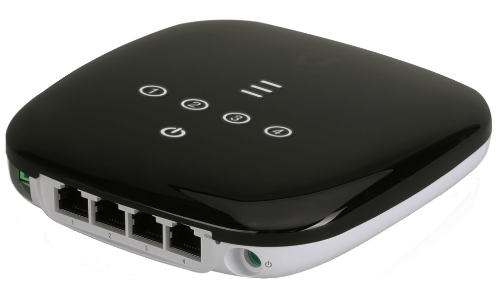 UBNT UFiber WIFI - GPON jednotka s Wi-Fi, 802.11n, 4x Gbit RJ45, SC/APC port UF-WIFI