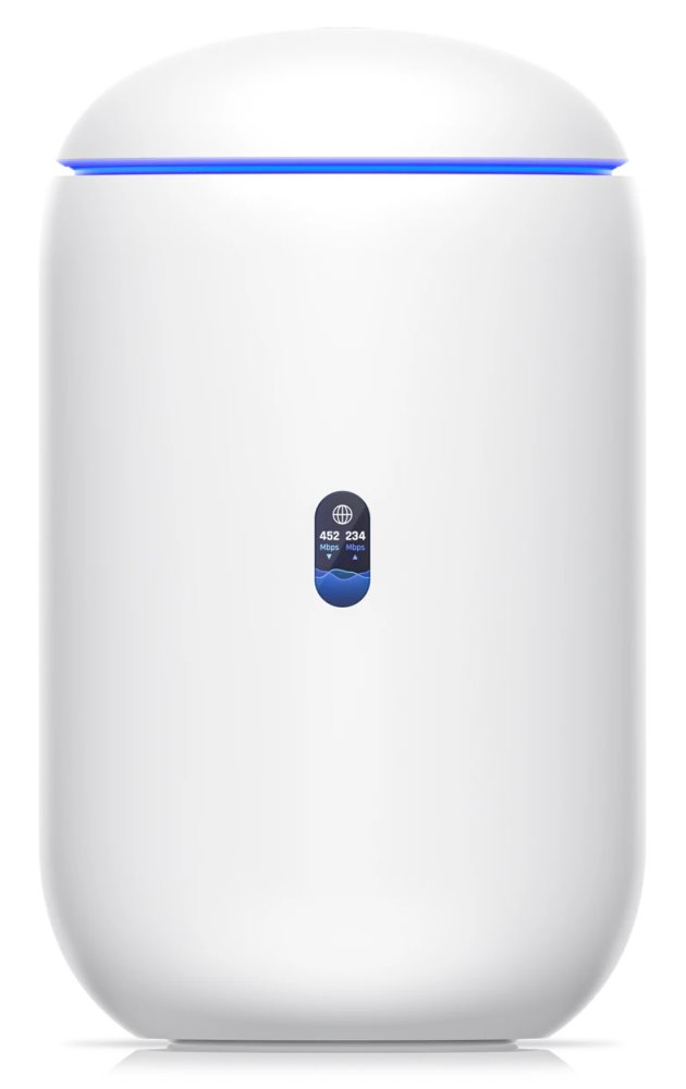 UBNT UniFi Dream Router - Router, 2,4/5GHz, Wi-Fi 6, UniFi OS, 5x 1Gbit RJ45, 2x PoE 802.3af UDR