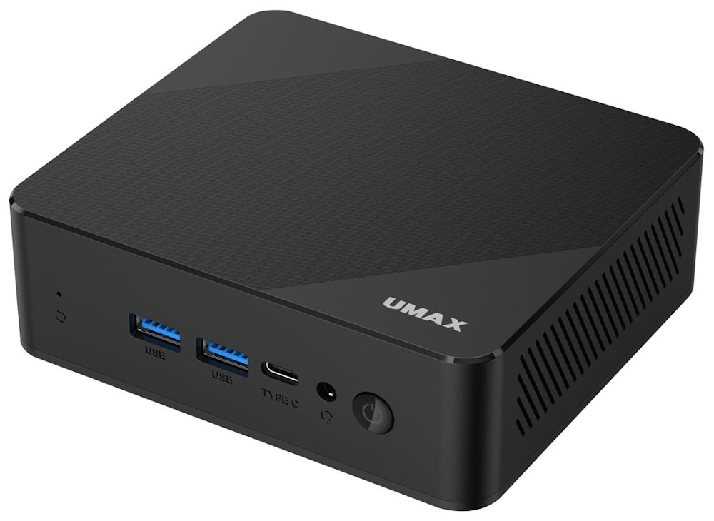 UMAX Mini PC U-Box A15 Pro 8+256/ i3-1215U/ 8GB/ 256GB SSD/ Thunderbolt/ 2x HDMI/ 4x USB 3.2/ BT/ Wi-Fi/ LAN/ UMM210A14