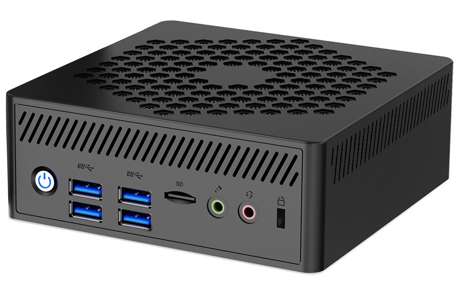 UMAX Mini PC U-Box N59 Pro/ N5095/ 8GB/ 256GB SSD/ HDMI/ DP/ 4x USB 3.0/ BT/ Wi-Fi/ 2x LAN/ W11 Pro UMM210N59