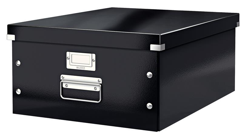 Univerzální krabice Leitz Click&Store, velikost L (A3), černá 60450095