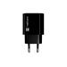 Univerzální nabíječka Natec RIBERA 20 W, 1X USB-A + 1X USB-C, černá NUC-2397