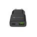 Univerzální USB nabíječka Natec RIBERA GaN SLIM, 20 W, 1X USB-A + 1X USB-C, Černá NUC-2377