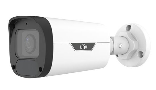 UNIVIEW IP kamera 1920x1080 (FullHD), až 30 sn/s, H.265, obj. 2,8-12 mm (103,6°-33,4°), Mic., IR 40m, IPC2322LB-ADZK-H