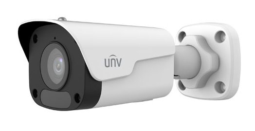 UNIVIEW IP kamera 2560x1440 (4 Mpix), až 30 sn/s, H.265, obj. 2,8 mm (101,5°), PoE, Mic., IR 30m, Mi IPC2124LB-ADF28KM-H